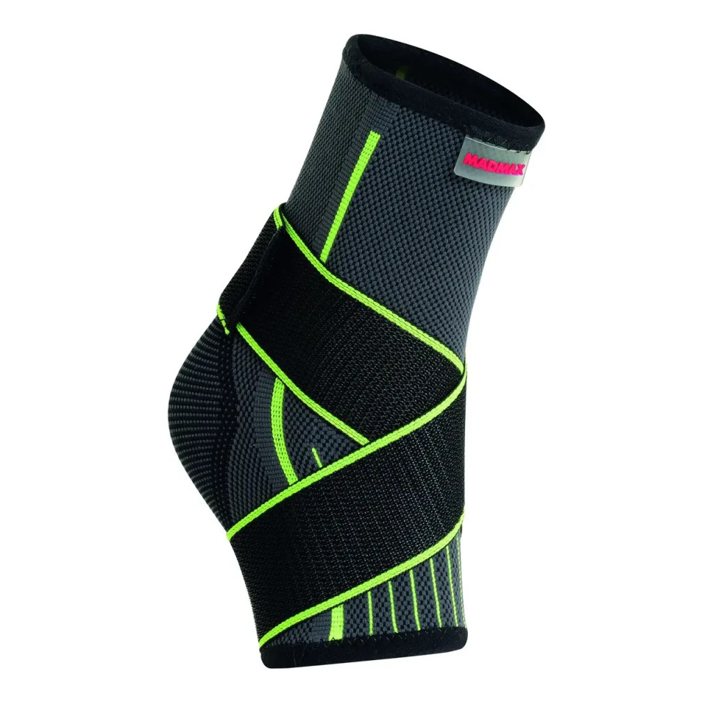 Фіксатор гомілкостопа MadMax MFA-285 3D Compressive ankle support with strap 1шт L (MFA-285_L)