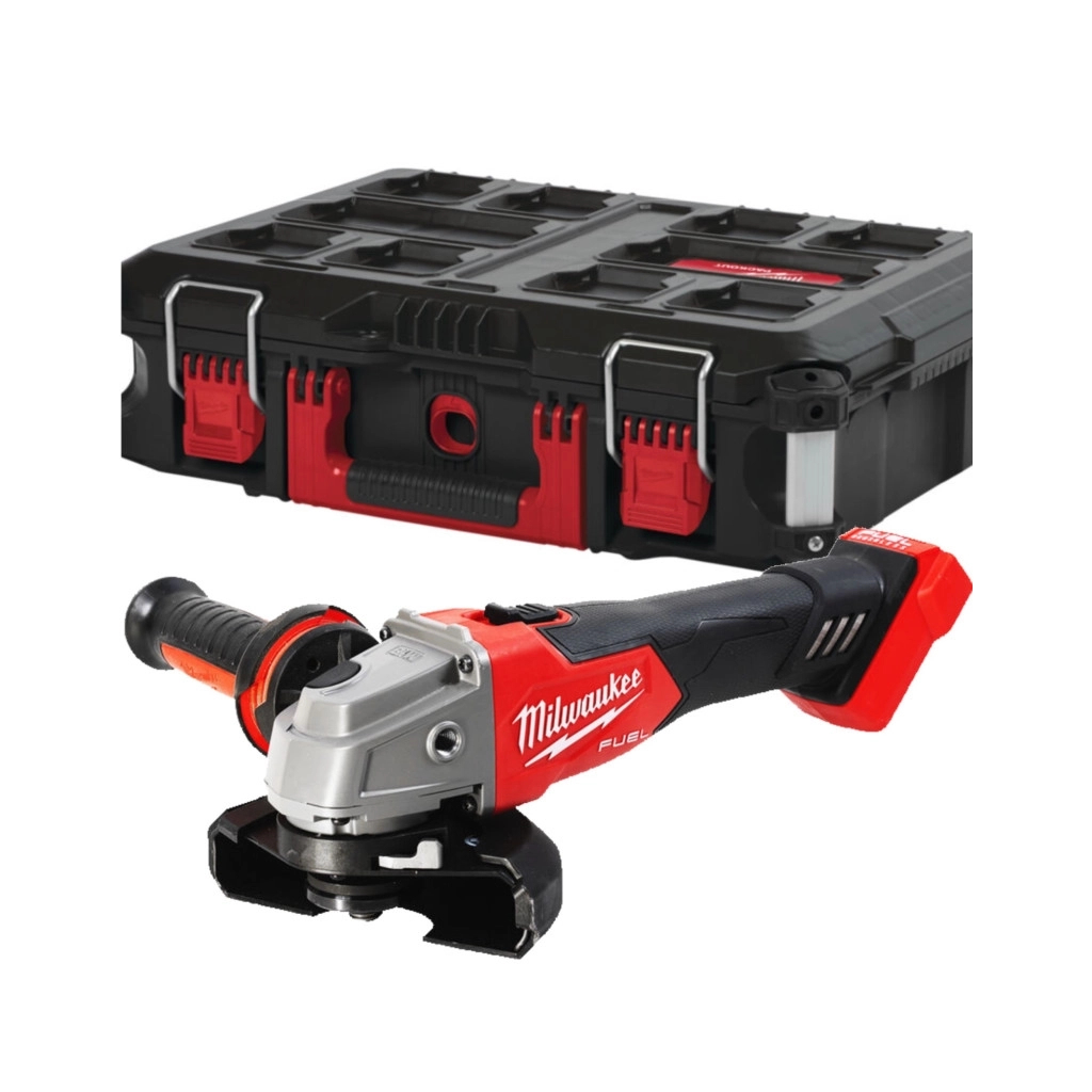 Шліфувальна машина Milwaukee M18 FSAG125X-0, 125мм, кейс PACKOUT (без АКБ та ЗП) (4933000035)