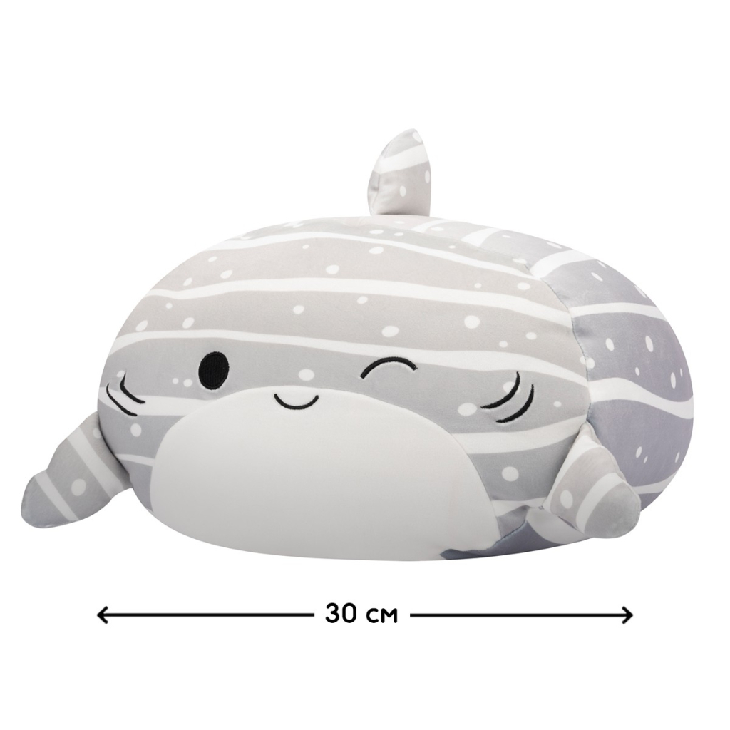 М'яка іграшка Squishmallows Китова акула Сачі 30 см (SQCR06550)