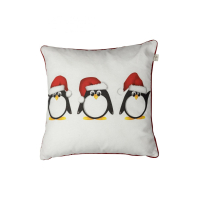 Pillowcase Provence decorative Three penguins 45x45 (031694)