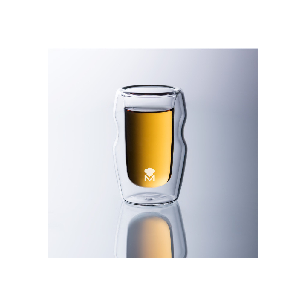 Набір чарок MasterPro Mixology з подвійними стінками 50 мл, 4 шт (BGMP-20201)