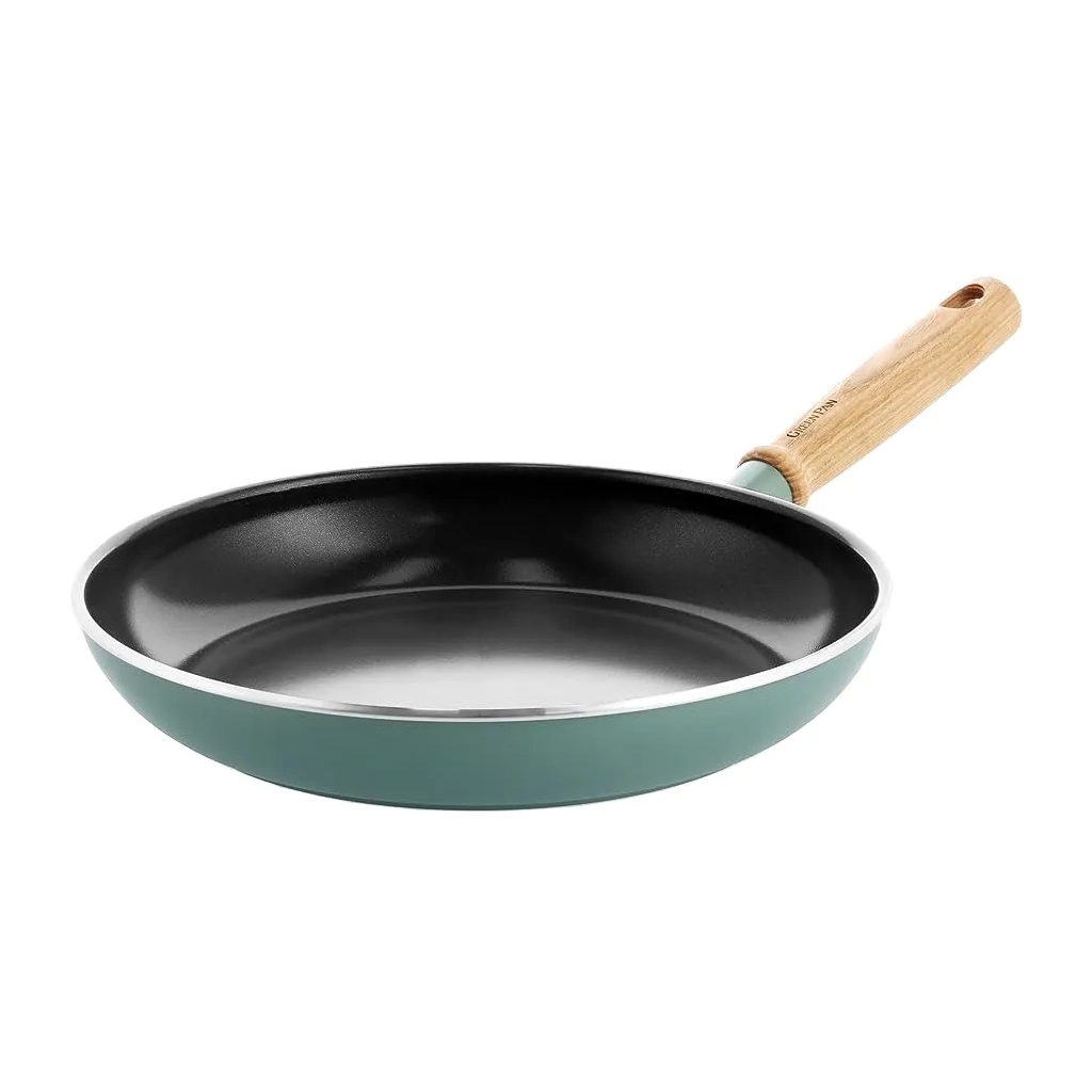 Сковорода GreenPan Mayflower, 24 см з керамічним покриттям, блакитна (CC001668-001)