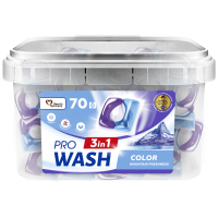 Capsules for washing Pro Wash Color Mountain freshness 70 pcs. (4823128004981)