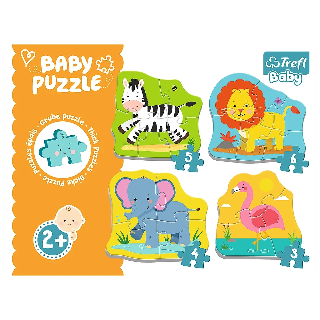 Пазл Trefl Baby Classic Тварини на сафарі (5900511360738)