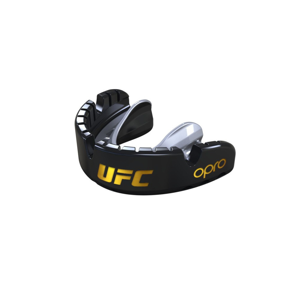 Капа Opro Gold Braces під брекети Blackl/Silver (102518001) (UFC_Gold_Braces_Bl/Silver)