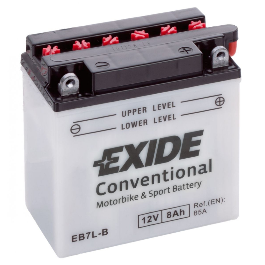 Акумулятор автомобільний EXIDE CONVENTIONAL 8Ah Ев (-/+) (85EN) (EB7L-B)