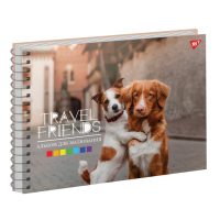 Drawing album Yes A4 30 Spiral Travel friends (130571)