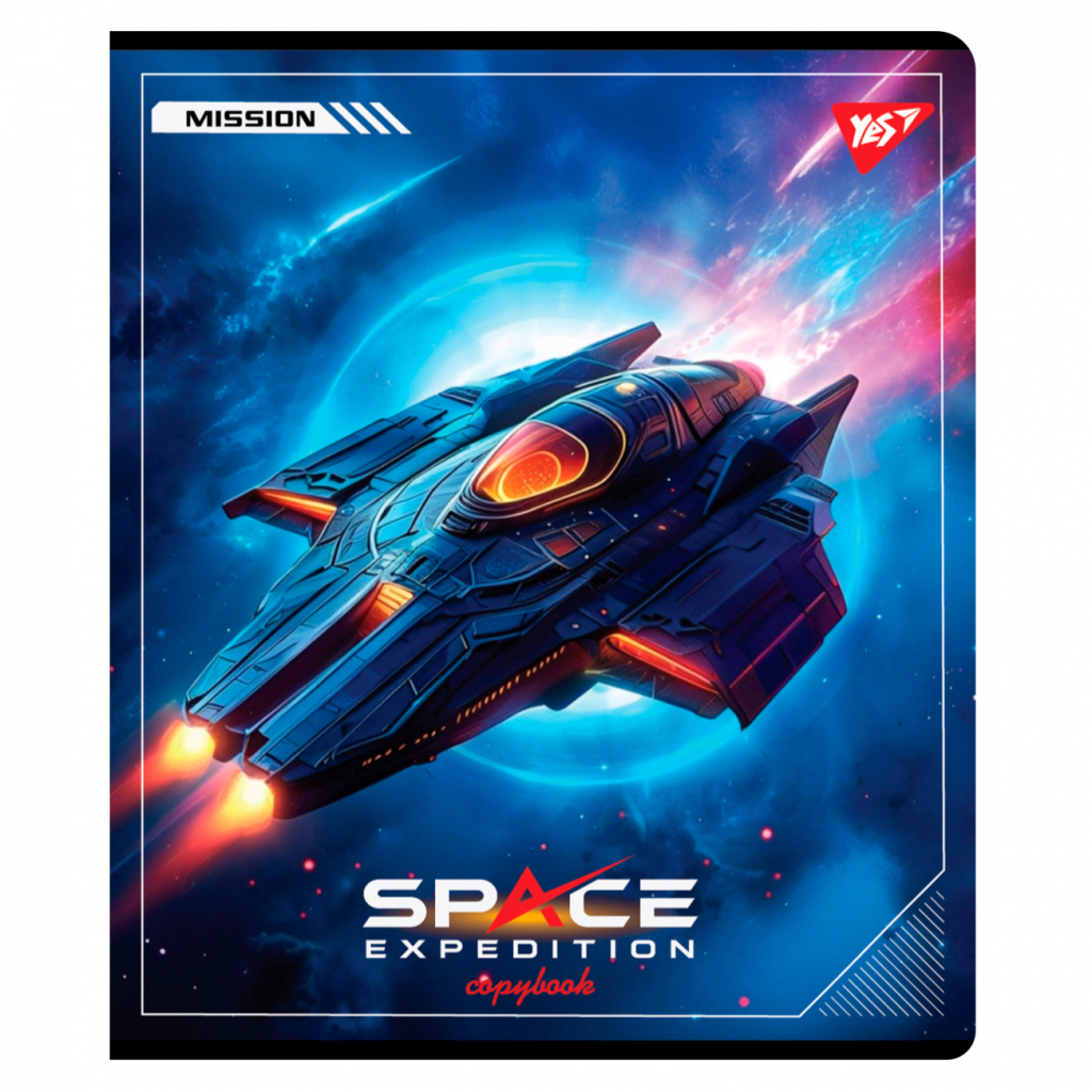 Зошит Yes Space expedition А5 12 аркушів клітинка (767497) Зошит Yes Space expedition А5 12 аркушів клітинка (767497)