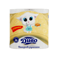 Paper towels Divo With the aroma of fresh cookies 2 layers 2 rolls (4820003837443)