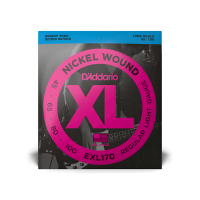 Guitar strings D'Addario XL Nickel Wound Bass Regular Light (45-100) (EXL170)