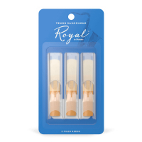 D'Addario Royal Sax Reed - Tenor Sax #3.0 - 3-Pack (RKB0330)