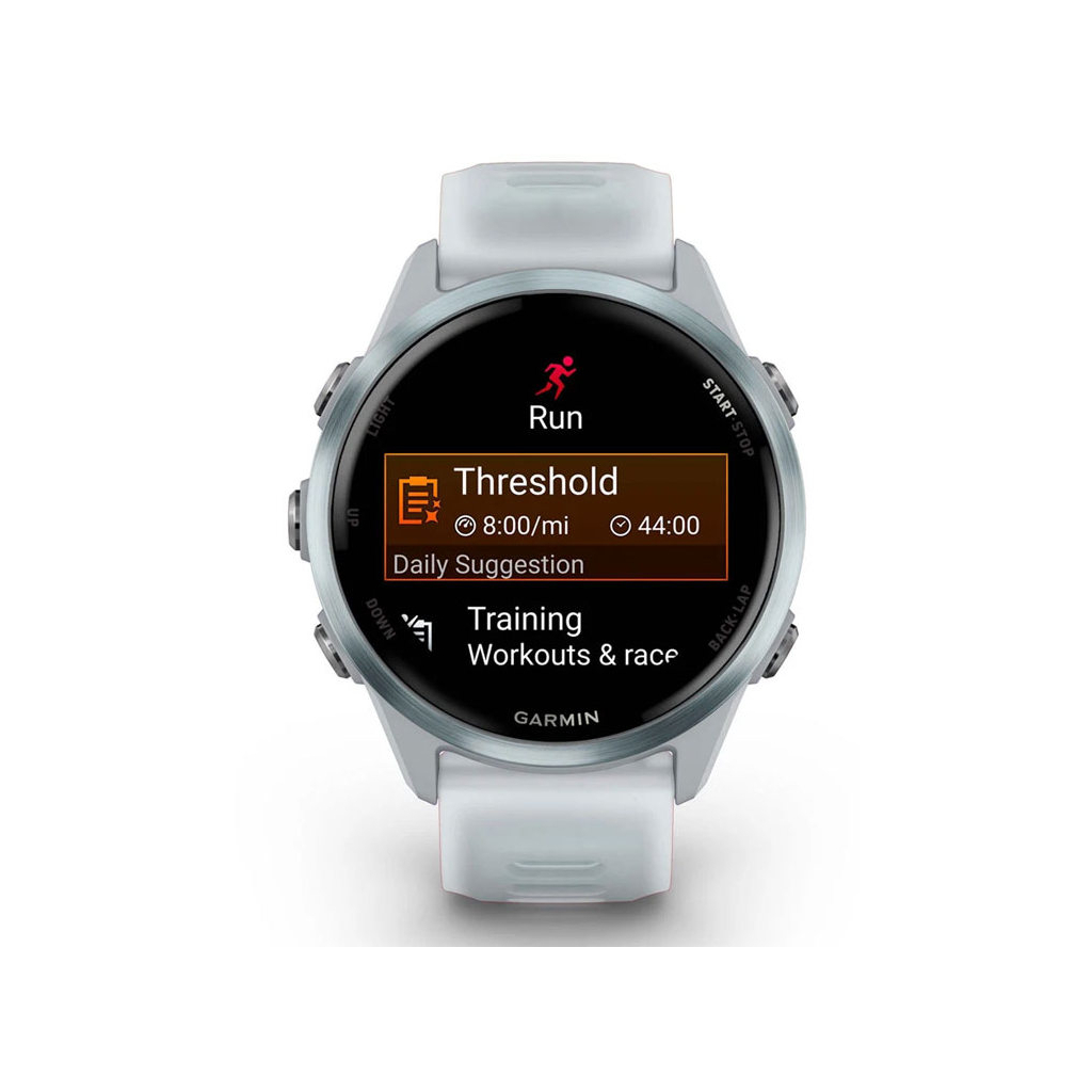 Смарт-годинник Garmin Forerunner 570 - 42MM, Whitestone/Cloud Blue, GPS смарт-годи (010-02970-01)