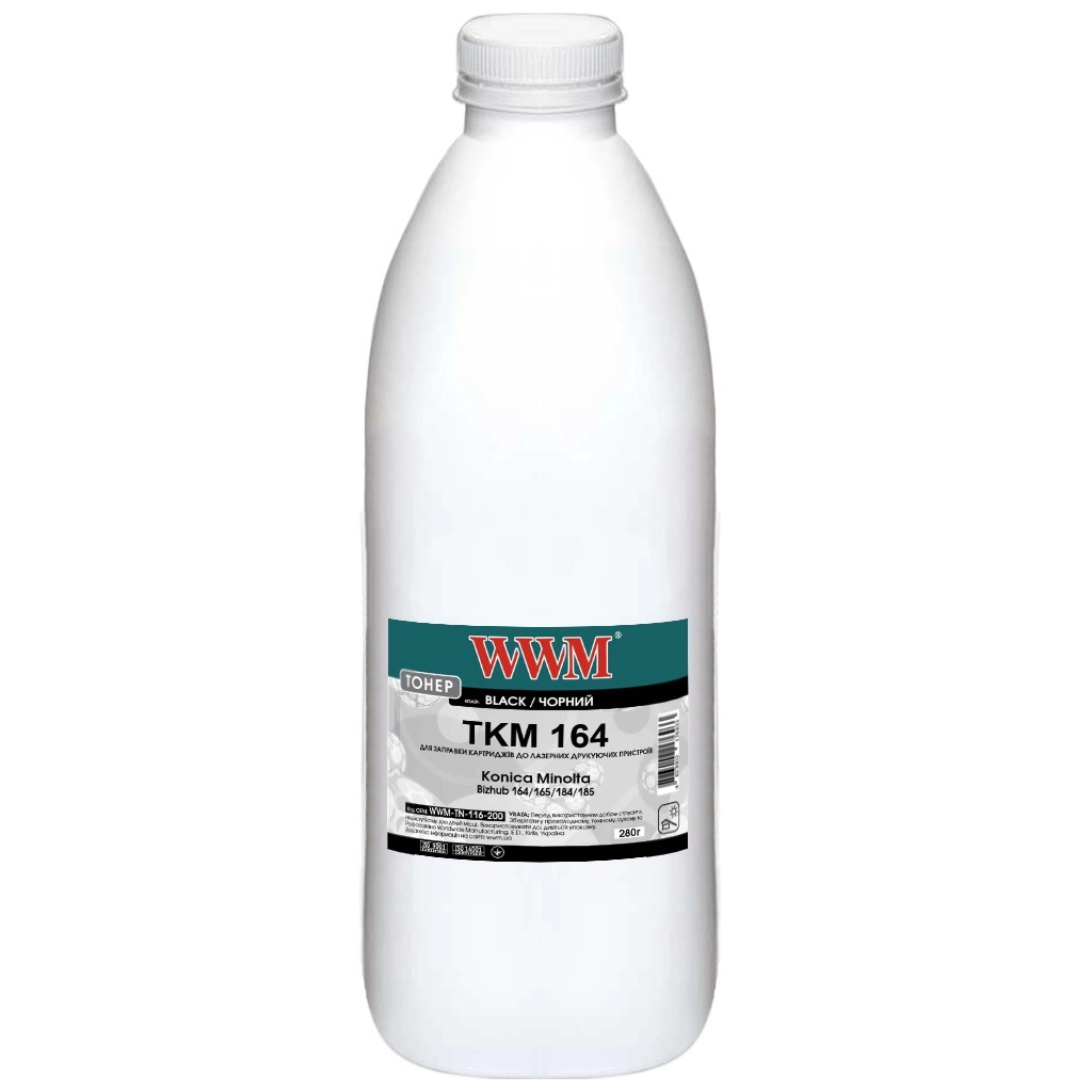 Тонер WWM 280г Black (WWM-TN-116-200) Тонер WWM 280г Black (WWM-TN-116-200)