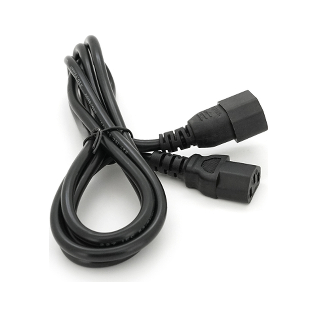Кабель живлення C13 to C14 1.8m 0.75mm2 OEM Voltronic (PC-IEC C13-C14 CCA18) Кабель живлення C13 to C14 1.8m 0.75mm2 OEM Voltronic (PC-IEC C13-C14 CCA18)