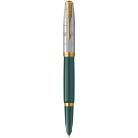 Feather pen Parker PARKER 51 Premium Forest Green GT FP F (56 311)