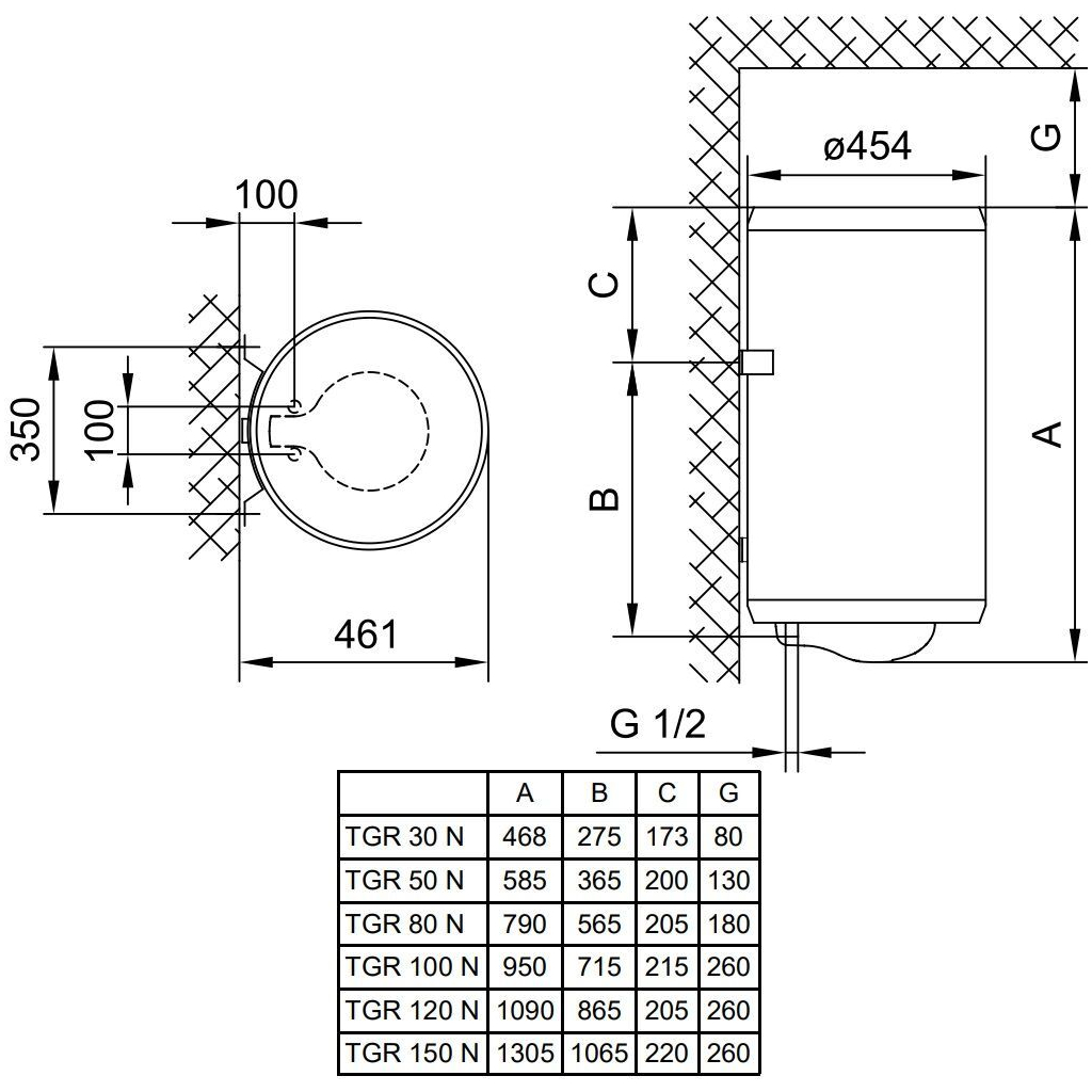 Бойлер TIKI Prime M 50V9 (700171)