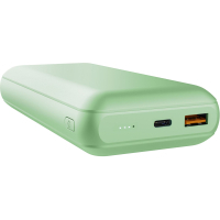 Батарея універсальна Trust 20000mAh Redoh, USB-A/2хUSB-C, 18W, QC 3.0, PD, green (25035_TRUST)