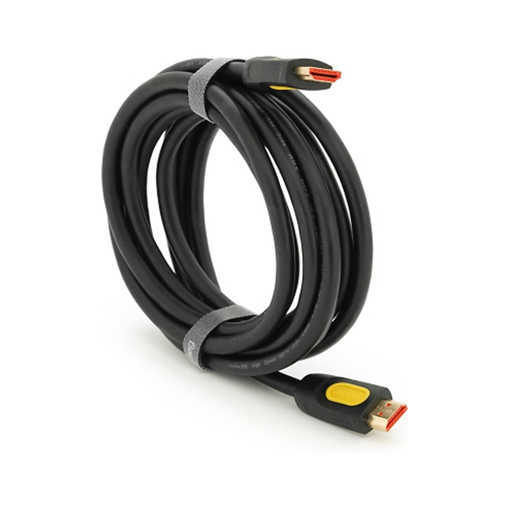 Кабель мультимедійний HDMI M to HDMI M 3.0m V2.0 4K black V-LINK (YT-HDMI(M)/(M)V2.0-3.0m-B/43226) Кабель мультимедійний HDMI M to HDMI M 3.0m V2.0 4K black V-LINK (YT-HDMI(M)/(M)V2.0-3.0m-B/43226)