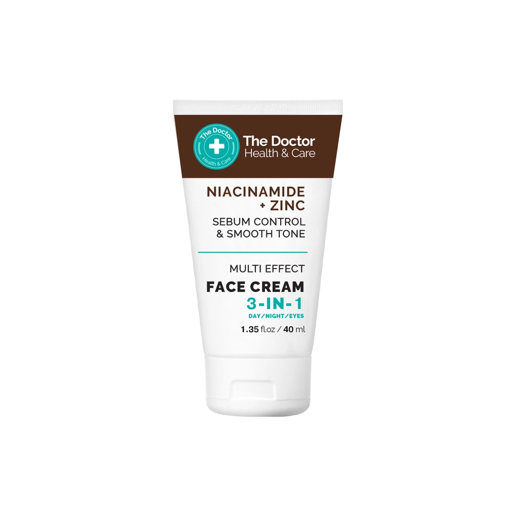 Крем для обличчя The Doctor Health & Care Niacinamide + Zinc Face Cream 3в1 40 мл (5901845509312)