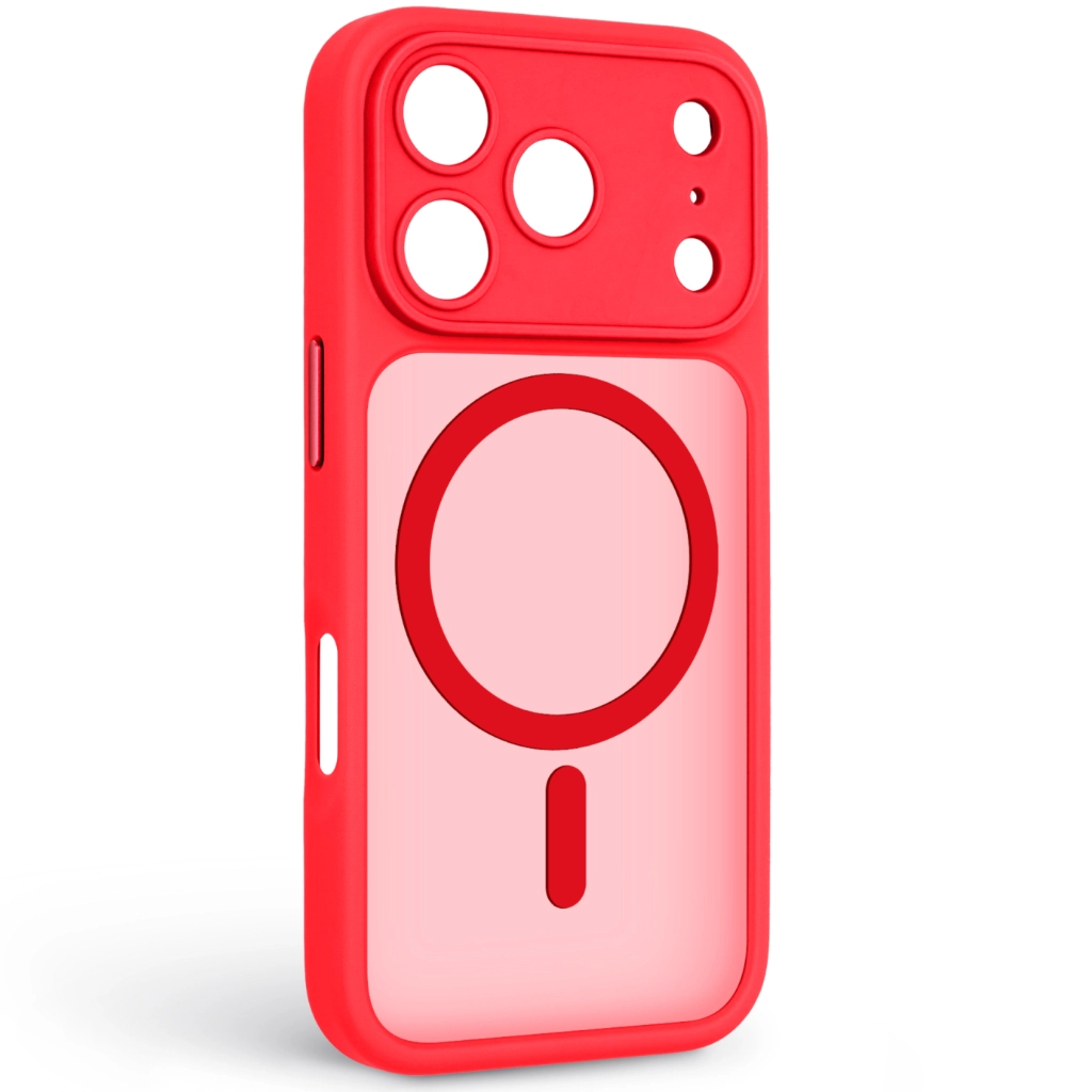 Чохол до мобільного телефона Armorstandart Lush MagCase Apple iPhone 17 Pro Red (ARM87495) Чохол до мобільного телефона Armorstandart Lush MagCase Apple iPhone 17 Pro Red (ARM87495)