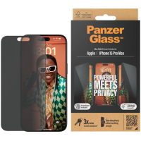 Скло захисне PANZERGLASS Privacy iPhone 15 Pro Max (PG_P2812)