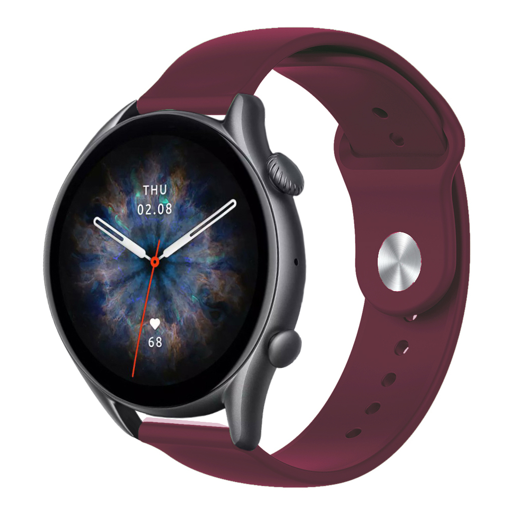 Ремінець до смарт-годинника Armorstandart Silicone Watch Strap 22mm Marsala (ARM80665) Ремінець до смарт-годинника Armorstandart Silicone Watch Strap 22mm Marsala (ARM80665)