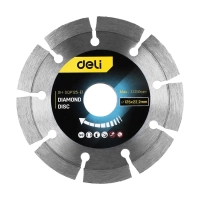 Deli cutting circle 125 x 22.2 mm for dry cutting (EDH-SQP125-E1)