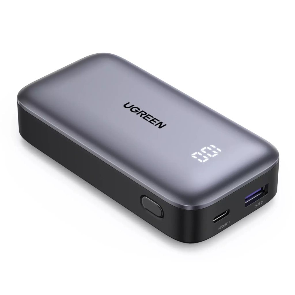 Повербанк Ugreen 10000 mAh 30W Fast Charging Grey-black (U_25185)