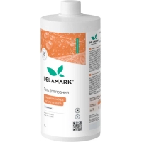 Washing gel DeLaMark Universal With the aroma of ginger, musk and cedar 1 l (4820152333988)
