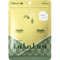 Lululun Premium Face Mask Green tea from Kyoto 7 pcs (4582305065855)