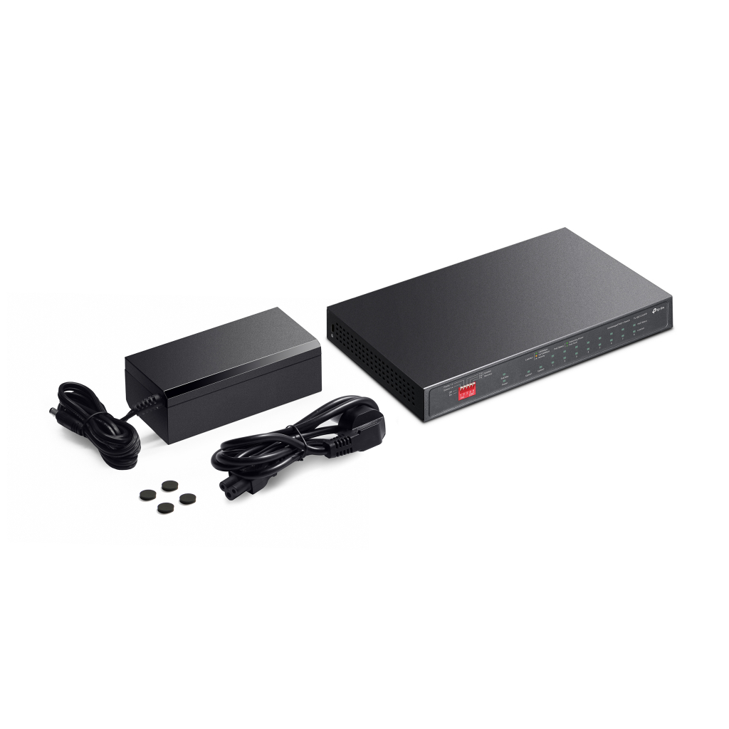 Комутатор мережевий TP-Link TL-SG1210PP Комутатор мережевий TP-Link TL-SG1210PP