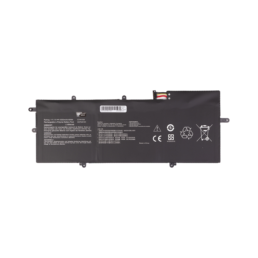 Акумулятор до ноутбука ASUS ZenBook Q324UA (C31N1538) 11.1V 4350mAh PowerPlant (NB432387)