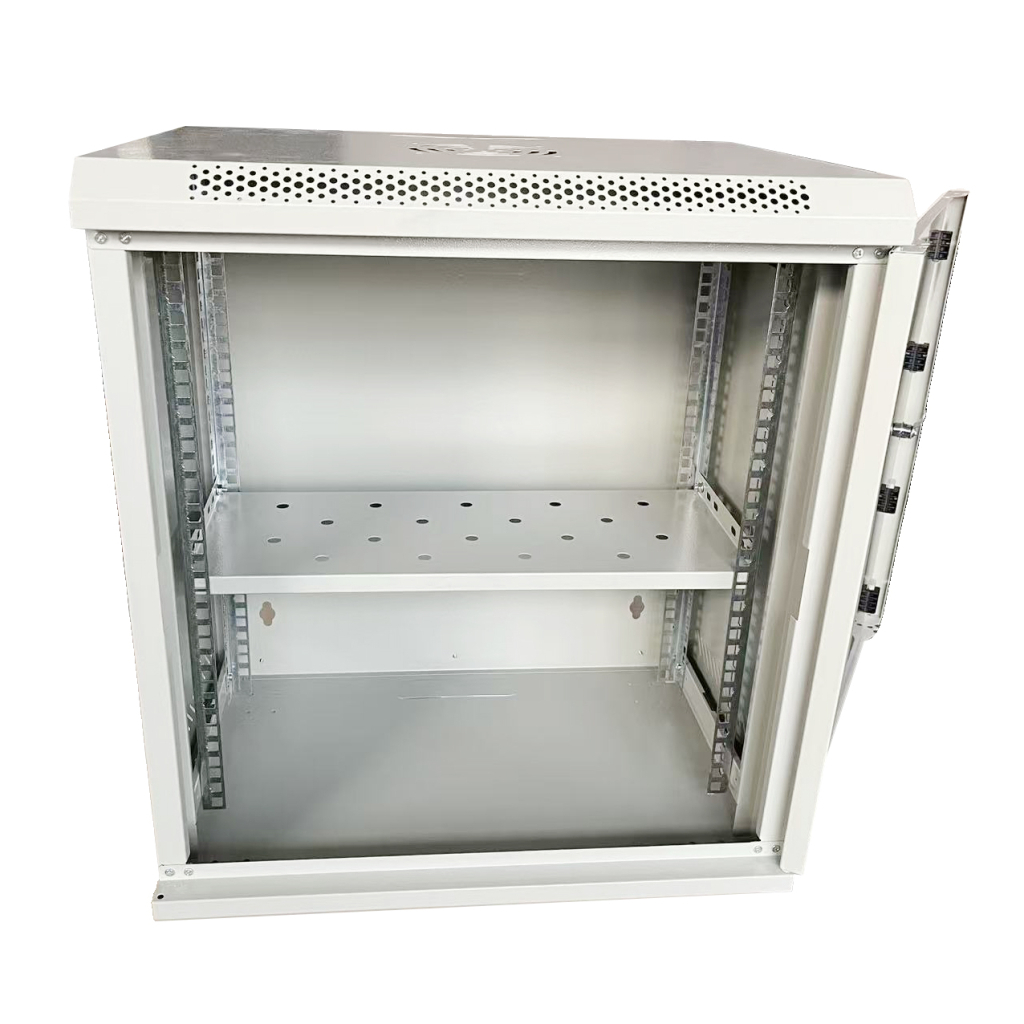 Шафа настінна Gear4 15U 19" 600x600x750 мм, PREMIUM, + полка 19", grey (GWMSN-15U-600-600G)