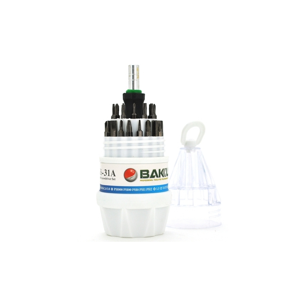 Викрутка Bakku BK-633-31A, 30 в1 (BK-633-31A)