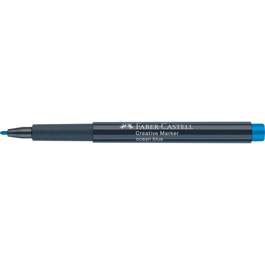 Маркер Faber-Castell для декору Creative Marker Ocean Blue, M (1,5 мм), колір блакитний (32685)