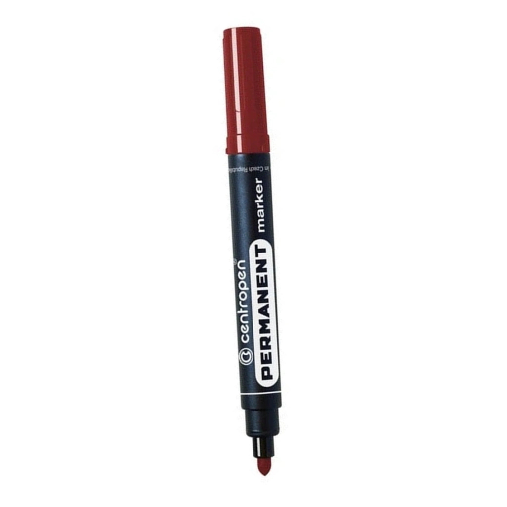 Маркер Centropen Permanent 8566 2,5 мм круглий коричневий (8566/07)