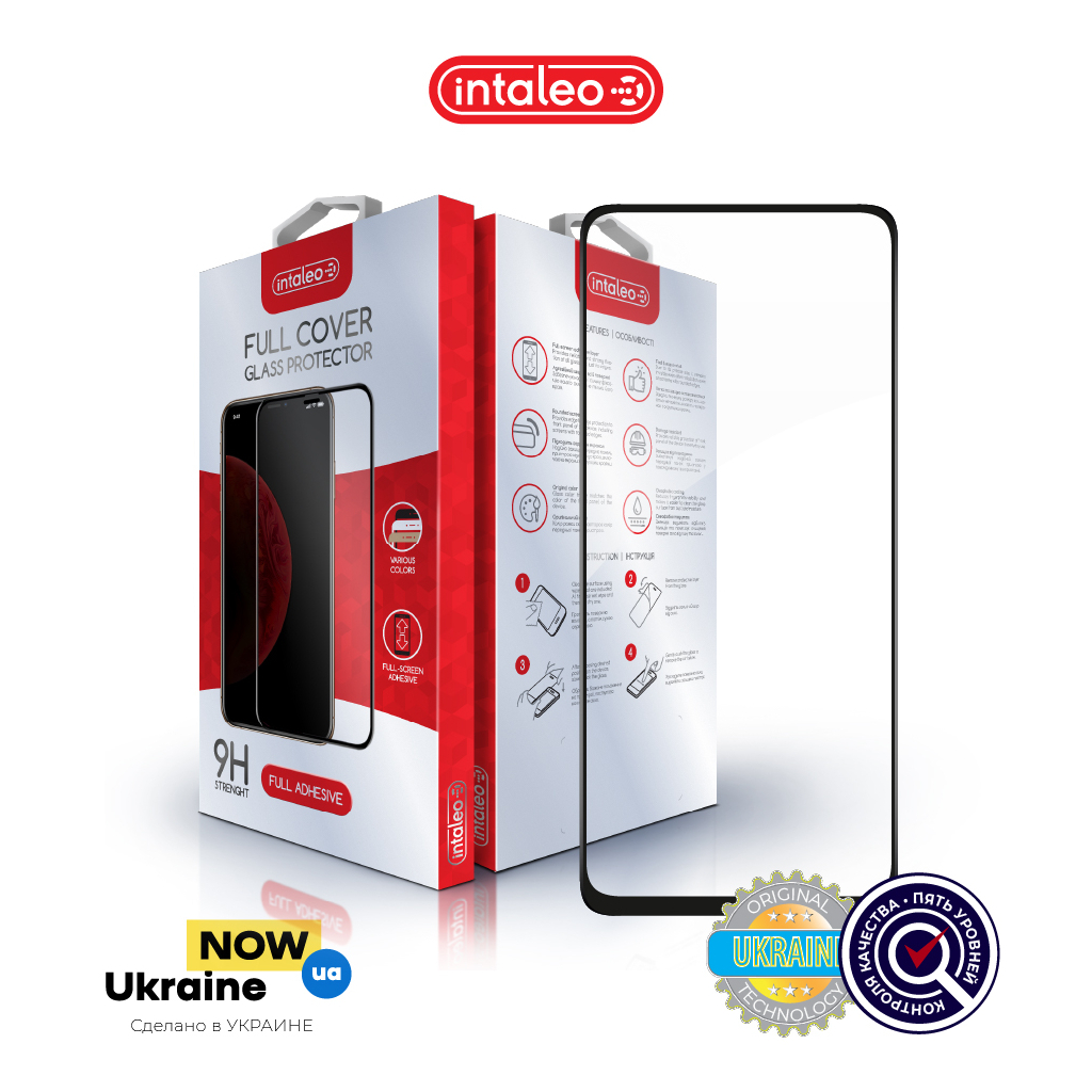 Скло захисне Intaleo Full Glue Xiaomi Poco M4 Pro 5G Black (1283126518980)