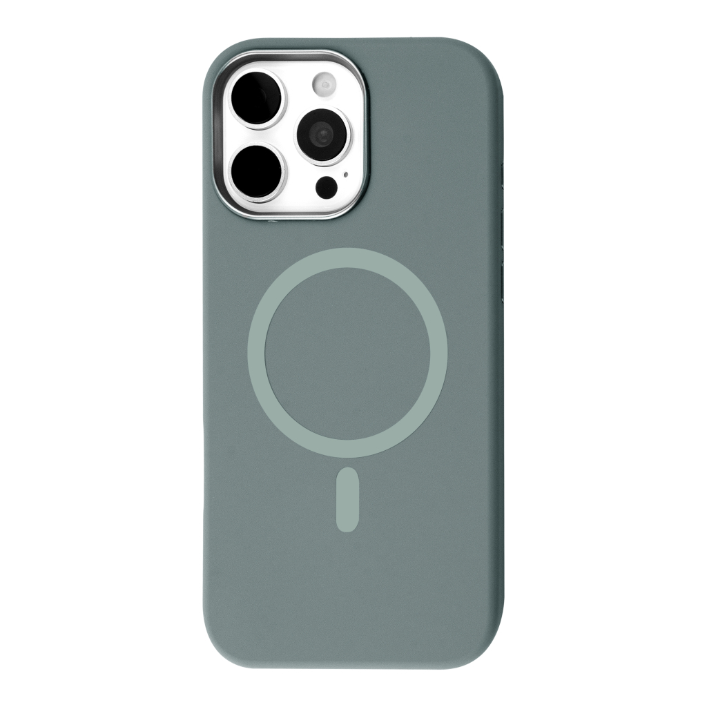 Чохол до мобільного телефона BeCover FIBRA Silicone OmniMag Apple iPhone 16 Pro Max Gray (716236) Чохол до мобільного телефона BeCover FIBRA Silicone OmniMag Apple iPhone 16 Pro Max Gray (716236)