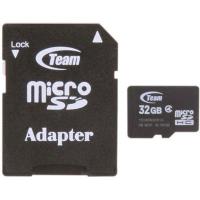 Карта пам'яті Team 32Gb microSDHC class 4 (TUSDH32GCL403 / TG032G0MC24A)