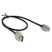 Кабель мультимедійний HDMI A to HDMI C (mini), 0.5m Extradigital (KBH1601)