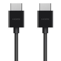 Кабель мультимедійний HDMI to HDMI 2.0m 2.1 4K HDR, Ultra High Speed HDMI Belkin (AV10175bt2M-BLK)