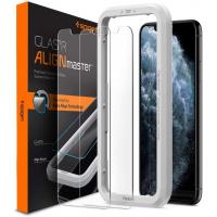 Скло захисне Spigen iPhone 11 Pro/XS/X AlignMaster Glas tR, 2 pack (AGL00109)
