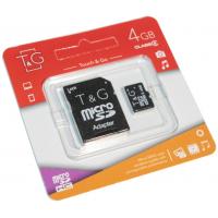 Карта пам'яті T&G 4GB microSDHC class 4 (TG-4GBSDCL4-01)