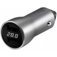 Зарядний пристрій ZMI Car Charger with Display Silver (AP621)