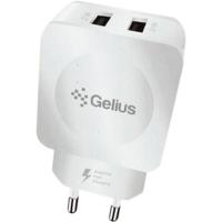 Зарядний пристрій Gelius Ultra Prime GU-HC02 2USB 2.1A White (00000074894)