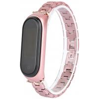 Ремінець до фітнес браслета XoKo Metal для Xiaomi Mi Band 3/4 Rose Gold (XK-XM-NJ-Rose Gold)