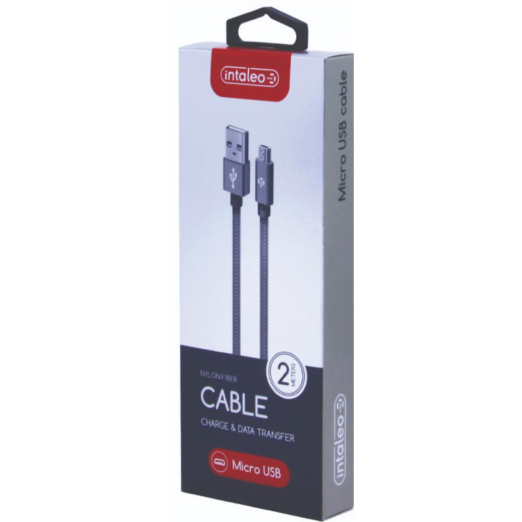 Дата кабель USB 2.0 AM to Micro 5P 2.0m CBGNYM2 grey Intaleo (1283126477683) Дата кабель USB 2.0 AM to Micro 5P 2.0m CBGNYM2 grey Intaleo (1283126477683)