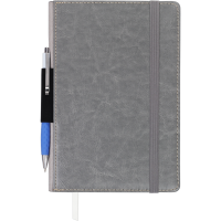 Buromax business notebook Code L2U A5 in a cell 96 sheets cover with accessories (BM.295106-09)