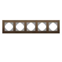 Frame Videx BINERA chocolate aluminum 5 posts (VF-BNFRA5H-CH)