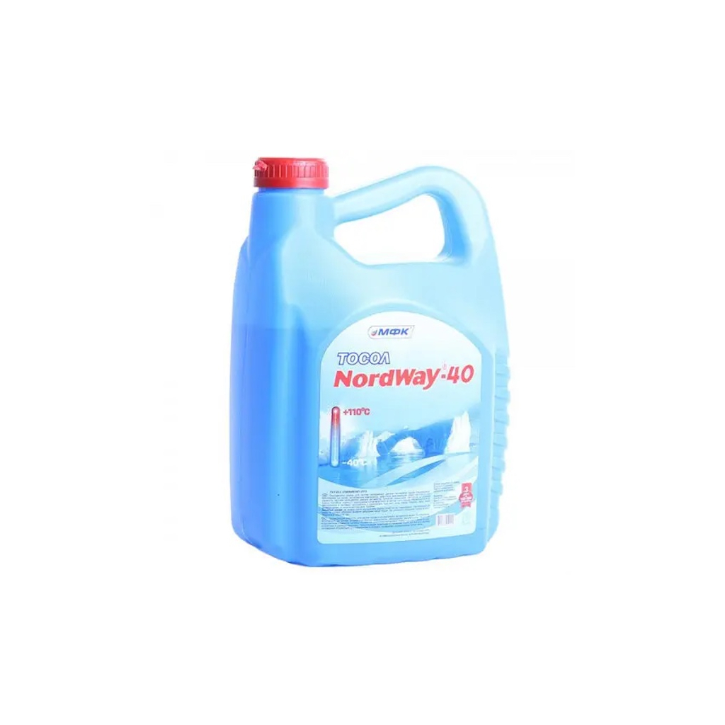 Антифриз МФК "NordWay -40 Strong Winter" (-32C) чер. ПЕ кан. 5кг (30811)